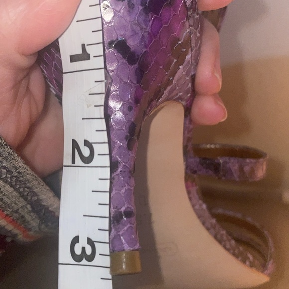 COACH, NEW,  Python Heels - Picture 9 of 11